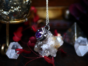 Collier "Poison" Alexandrite - Argent 925