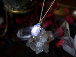 Charger l&#39;image dans la galerie, Collier &quot;Simple&quot; Quartz lavande - Argent 925
