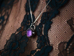 Charger l&#39;image dans la galerie, Collier &quot;Poison&quot; Améthyste - Argent 925
