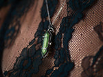 Charger l&#39;image dans la galerie, Collier &quot;Poison&quot; Serpentine - Argent 925
