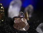 Charger l&#39;image dans la galerie, Bague Topaze Mystique &amp; Lune - Argent 925
