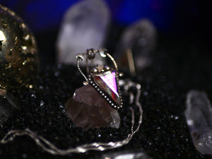 Collier Quartz Rainbow I - Argent 925