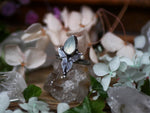 Charger l&#39;image dans la galerie, Bague réglable Métamorphoses - Calcédoine Aqua - Argent 925
