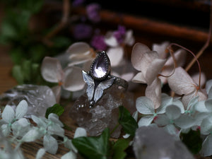 Bague réglable Métamorphoses - Améthyste - Argent 925