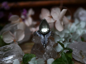 Bague réglable Métamorphoses - Prasiolite - Argent 925