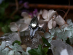 Charger l&#39;image dans la galerie, Bague réglable Métamorphoses - Prasiolite - Argent 925
