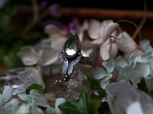Bague réglable Métamorphoses - Prasiolite - Argent 925