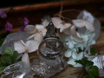 Charger l&#39;image dans la galerie, Bague réglable Métamorphoses - Prasiolite, Pierre de Lune &amp; Calcédoine - Argent 925
