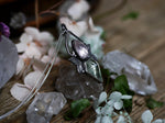 Charger l&#39;image dans la galerie, Collier Métamorphoses - Quartz rose &amp; Fluorine - Argent 925

