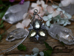 Charger l&#39;image dans la galerie, Collier Métamorphoses - Prasiolite &amp; Quartz citron - Argent 925
