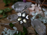 Charger l&#39;image dans la galerie, Collier Métamorphoses - Prasiolite &amp; Quartz citron - Argent 925
