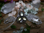 Charger l&#39;image dans la galerie, Collier Métamorphoses - Prasiolite &amp; Quartz citron - Argent 925
