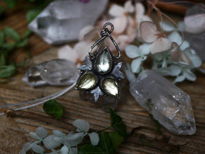 Collier Métamorphoses - Prasiolite & Quartz citron - Argent 925