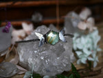Charger l&#39;image dans la galerie, Jonc Métamorphoses - Quartz rutile &amp; Amazonite - Argent 925
