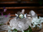 Charger l&#39;image dans la galerie, Jonc Métamorphoses - Quartz rutile &amp; Amazonite - Argent 925
