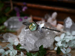 Charger l&#39;image dans la galerie, Jonc Métamorphoses - Quartz rutile &amp; Amazonite - Argent 925
