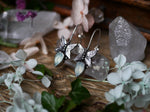 Charger l&#39;image dans la galerie, Boucles d&#39;oreilles Métamorphoses - Calcédoines - Argent 925
