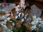 Charger l&#39;image dans la galerie, Boucles d&#39;oreilles Métamorphoses - Calcédoines - Argent 925
