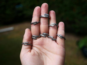 Bague réglable Métamorphoses - Calcédoine & Améthyste - Argent 925