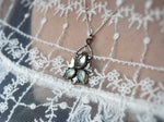 Charger l&#39;image dans la galerie, Collier Métamorphoses - Prasiolite &amp; Calcédoines - Argent 925
