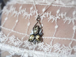 Charger l&#39;image dans la galerie, Collier Métamorphoses - Prasiolite &amp; Quartz citron - Argent 925

