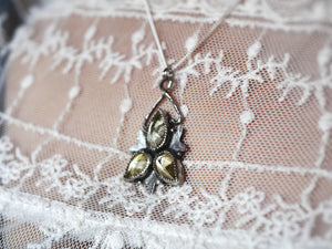 Collier Métamorphoses - Prasiolite & Quartz citron - Argent 925