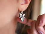 Charger l&#39;image dans la galerie, Boucles d&#39;oreilles Métamorphoses - Calcédoines - Argent 925
