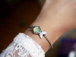 Charger l&#39;image dans la galerie, Jonc Métamorphoses - Quartz rutile &amp; Amazonite - Argent 925
