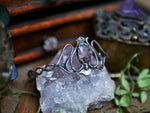 Charger l&#39;image dans la galerie, Bracelet Jonc Art Nouveau - Super Seven &amp; Argent 925
