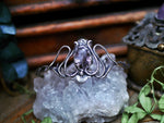 Charger l&#39;image dans la galerie, Bracelet Jonc Art Nouveau - Super Seven &amp; Argent 925
