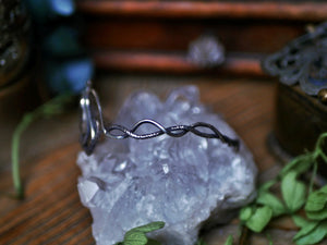 Bracelet Jonc Art Nouveau - Super Seven & Argent 925