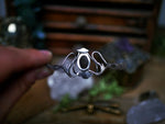 Charger l&#39;image dans la galerie, Bracelet Jonc Art Nouveau - Super Seven &amp; Argent 925
