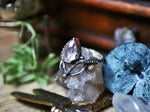 Charger l&#39;image dans la galerie, Bague Art Nouveau VI - Quartz Rose &amp; Argent 925
