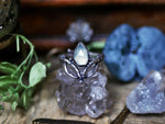 Charger l&#39;image dans la galerie, Bague Art Nouveau V - Calcédoine &amp; Argent 925
