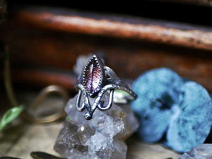 Bague Art Nouveau II - Super Seven & Argent 925
