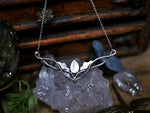 Charger l&#39;image dans la galerie, Collier Art Nouveau VI - Calcédoine &amp; Argent 925
