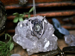 Charger l&#39;image dans la galerie, Collier Art Nouveau I - Prasiolite &amp; Argent 925
