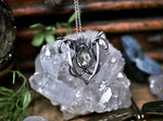 Charger l&#39;image dans la galerie, Collier Art Nouveau I - Prasiolite &amp; Argent 925
