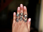 Charger l&#39;image dans la galerie, Bague Art Nouveau II - Super Seven &amp; Argent 925
