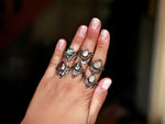 Charger l&#39;image dans la galerie, Bague Art Nouveau II - Super Seven &amp; Argent 925
