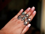 Charger l&#39;image dans la galerie, Bague Art Nouveau II - Super Seven &amp; Argent 925
