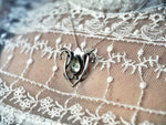 Charger l&#39;image dans la galerie, Collier Art Nouveau I - Prasiolite &amp; Argent 925
