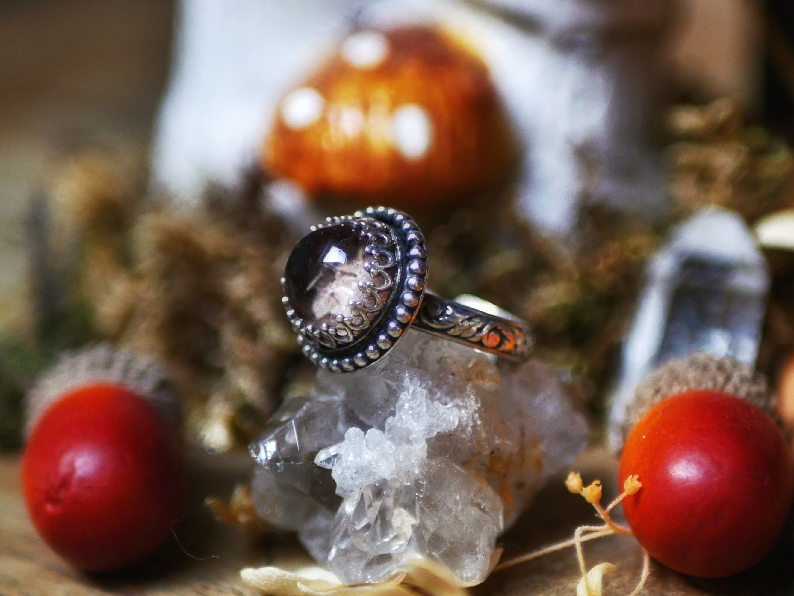 Bague Quartz Chaman IV - Argent 925