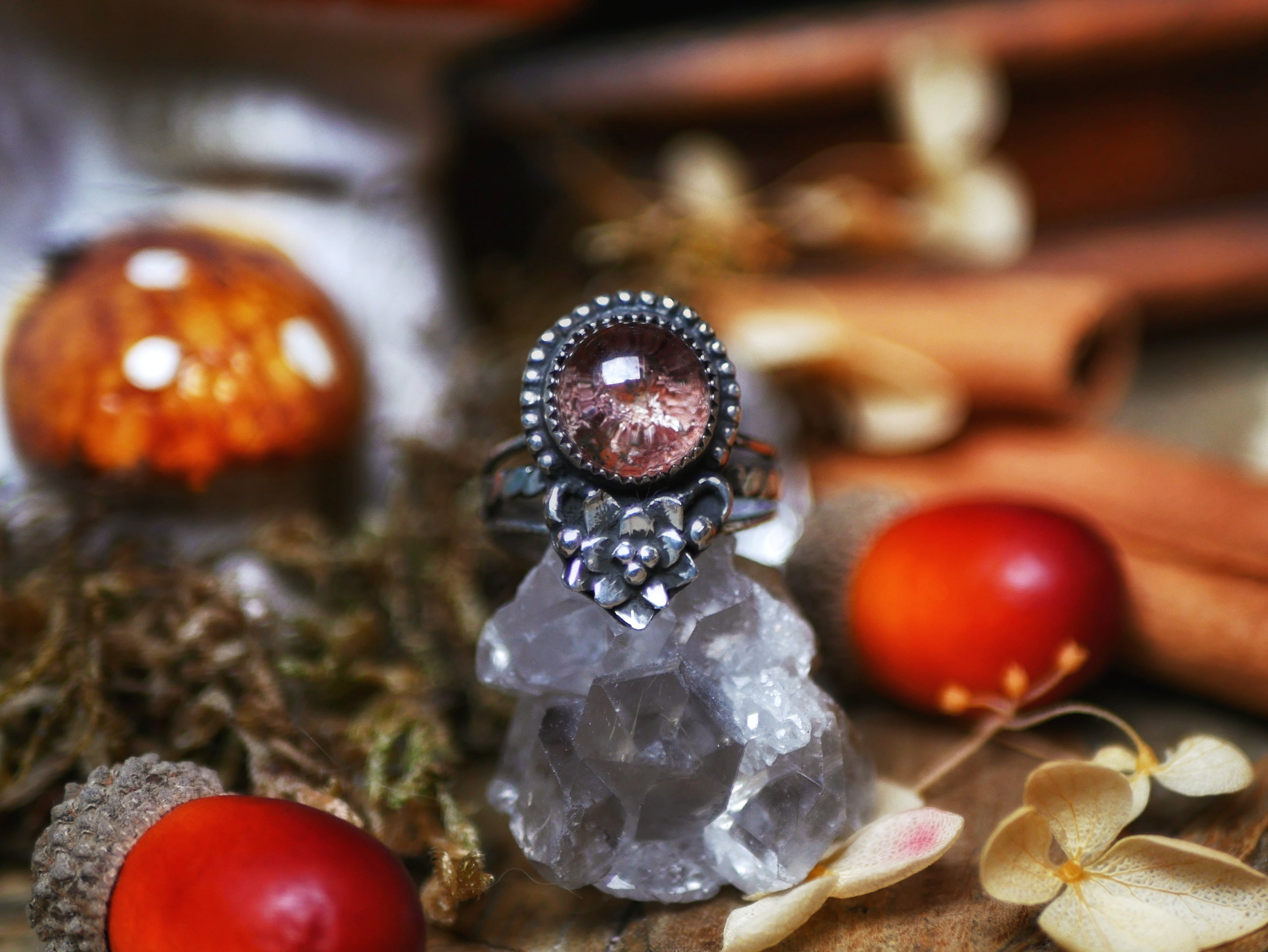 Bague Quartz Chaman II - Argent 925