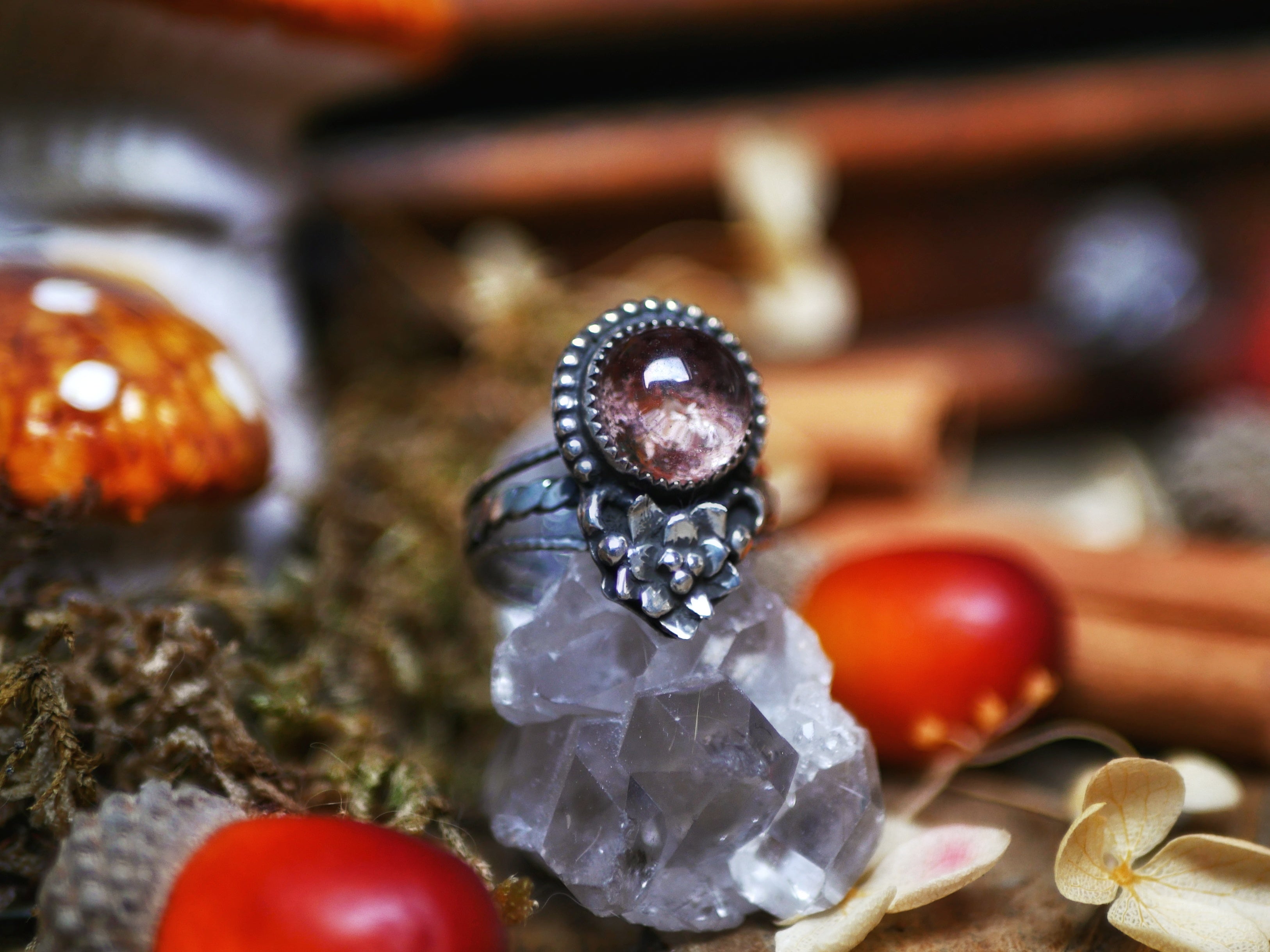 Bague Quartz Chaman II - Argent 925