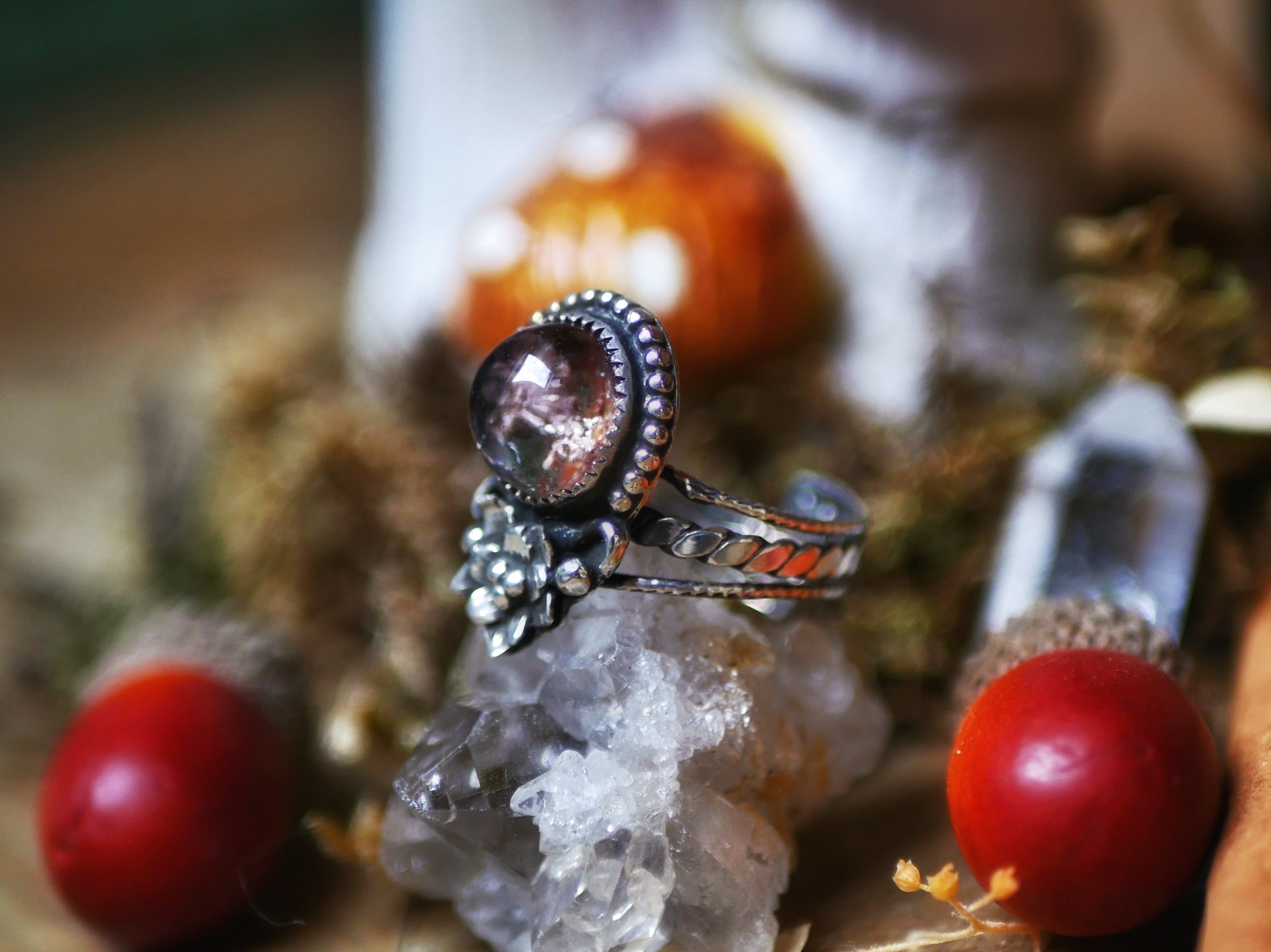 Bague Quartz Chaman II - Argent 925
