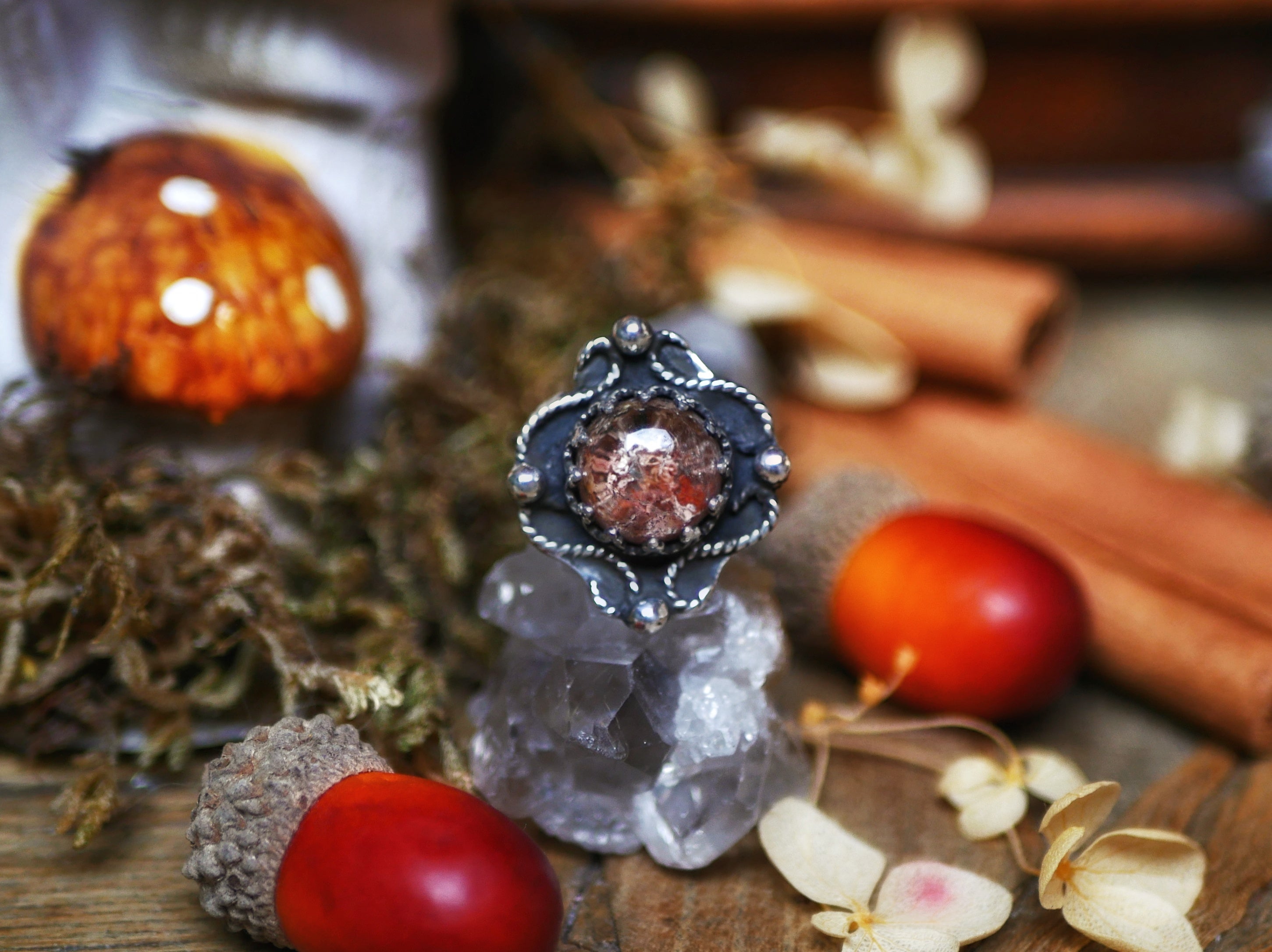 Bague Quartz Chaman I - Argent 925