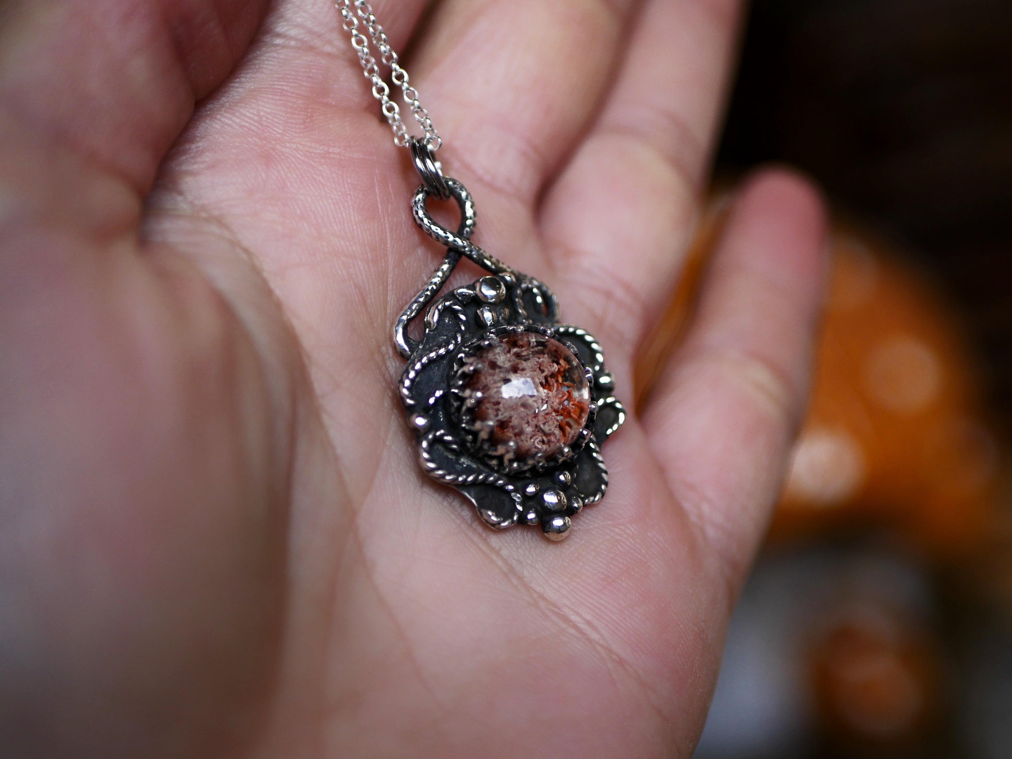 Collier Quartz Chaman II - Argent 925