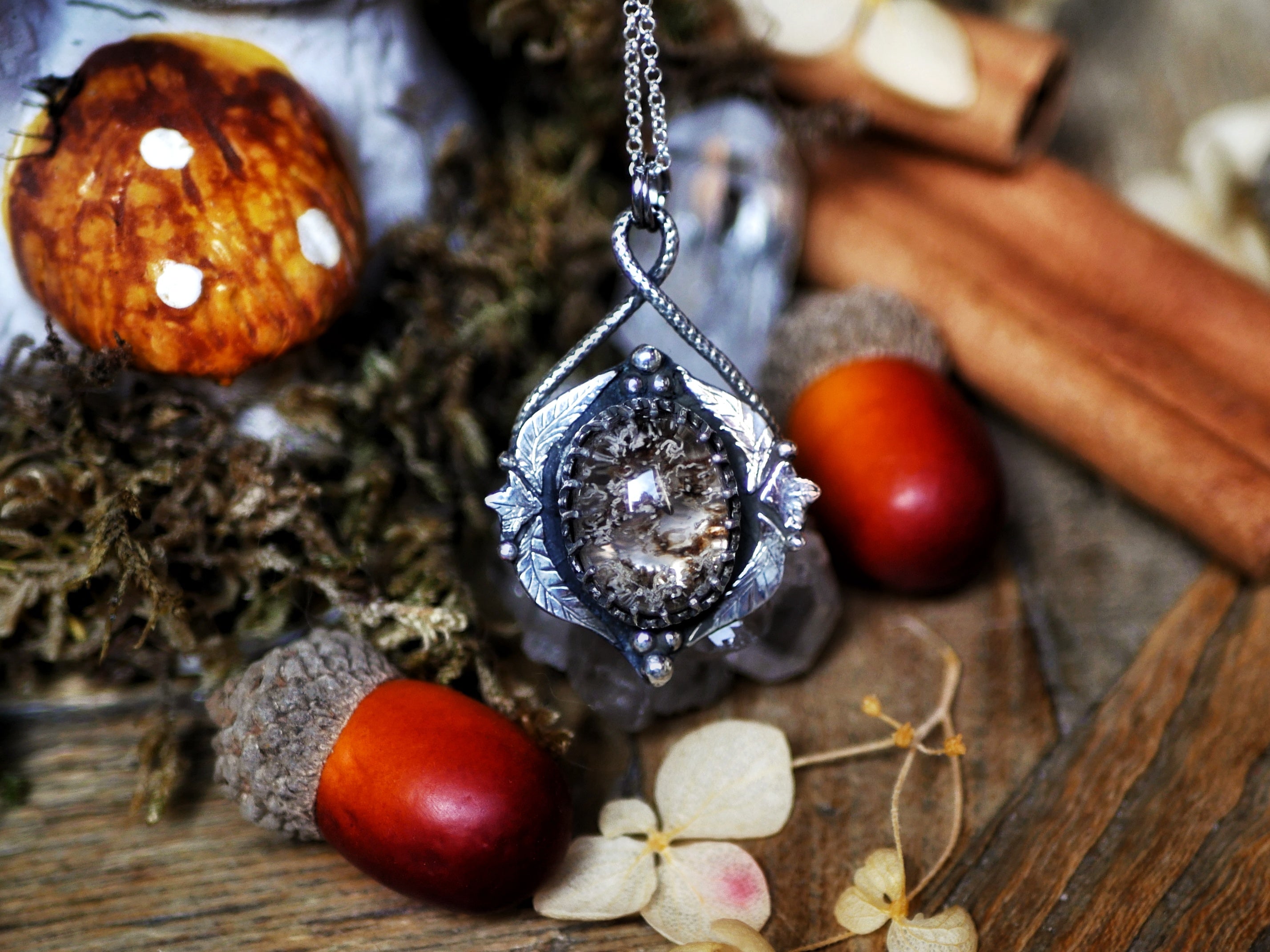Collier Quartz Chaman I - Argent 925