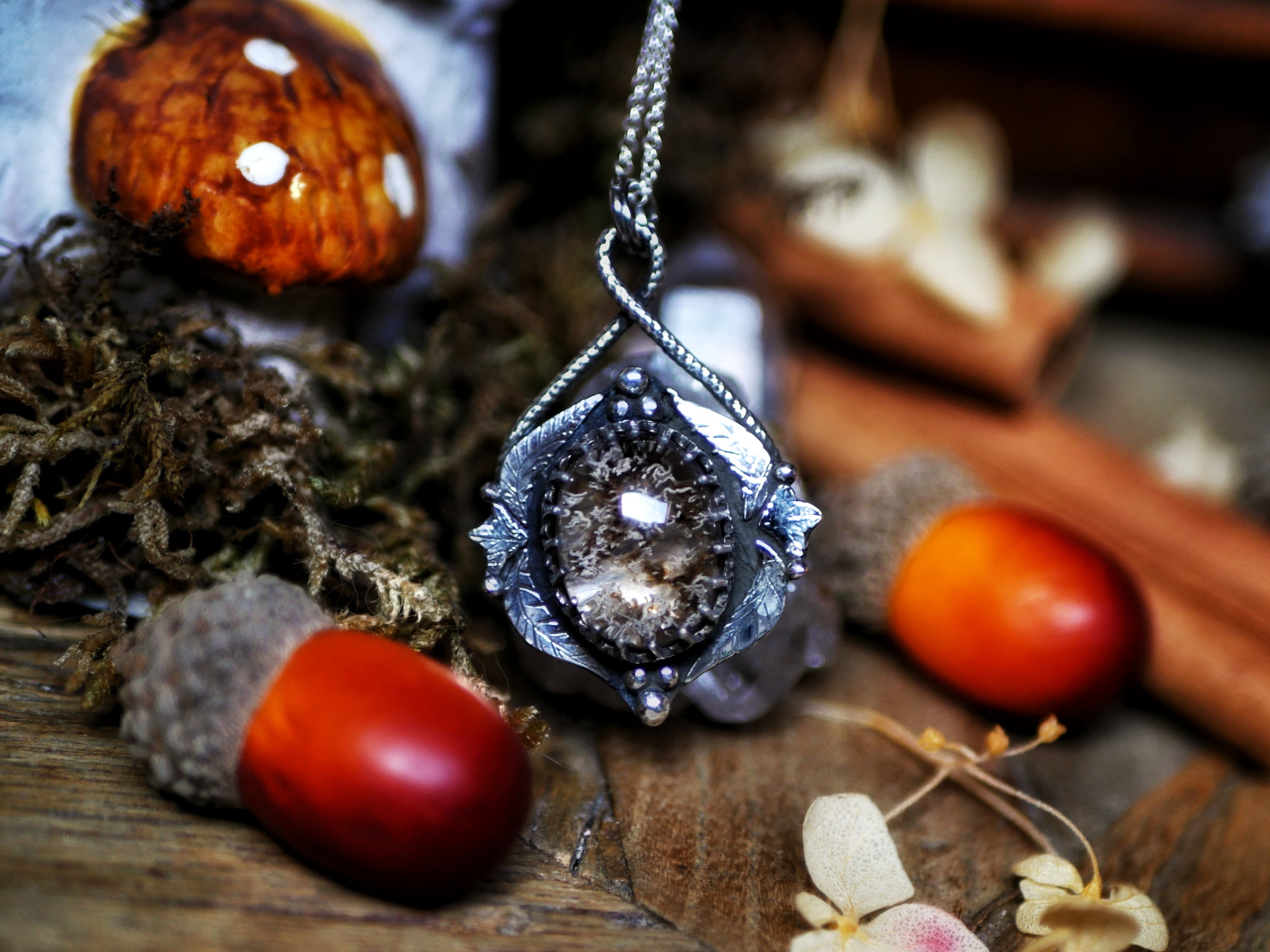 Collier Quartz Chaman I - Argent 925